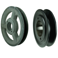 1-Groove Cast Iron Pulleys