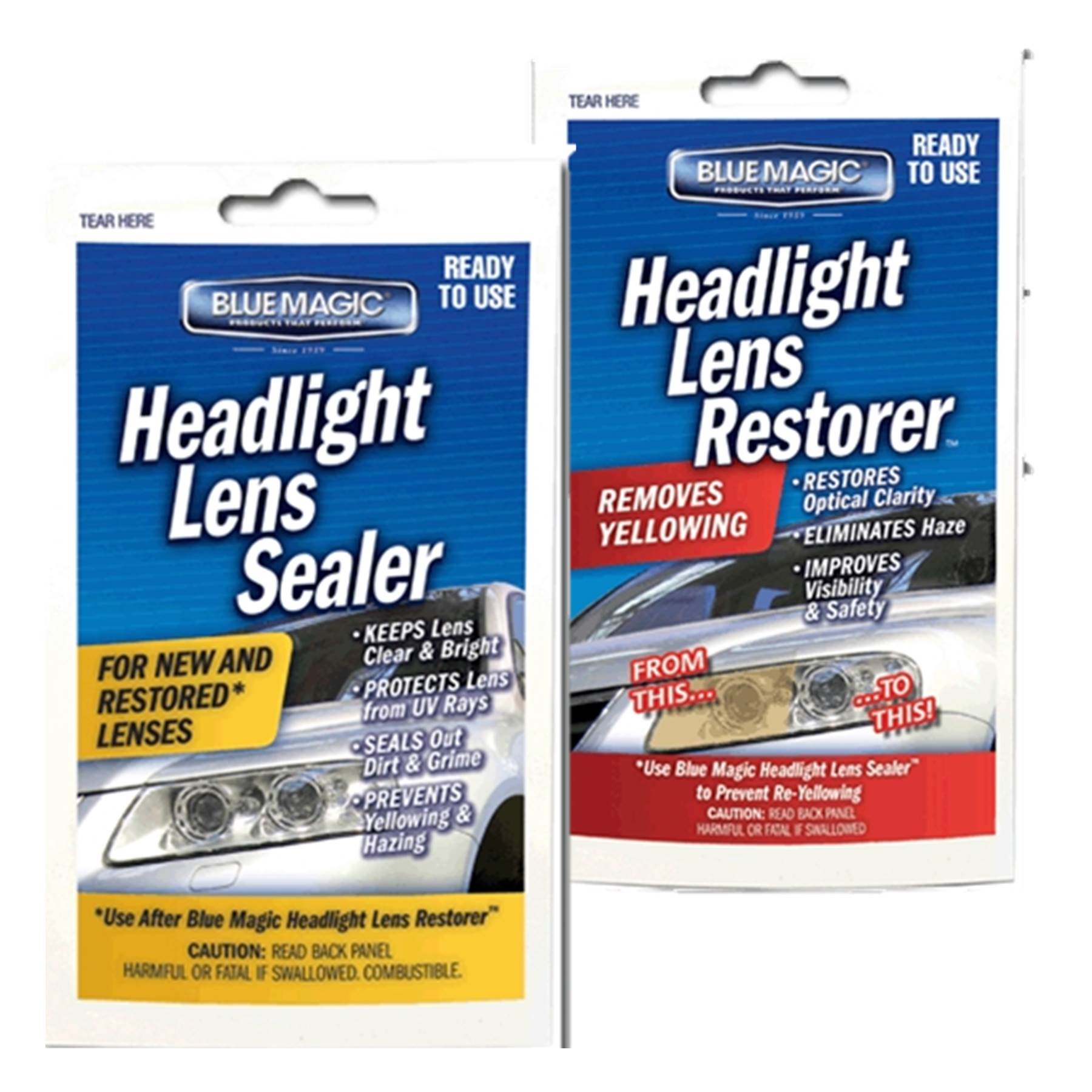 Headlight Restoration and Sealants