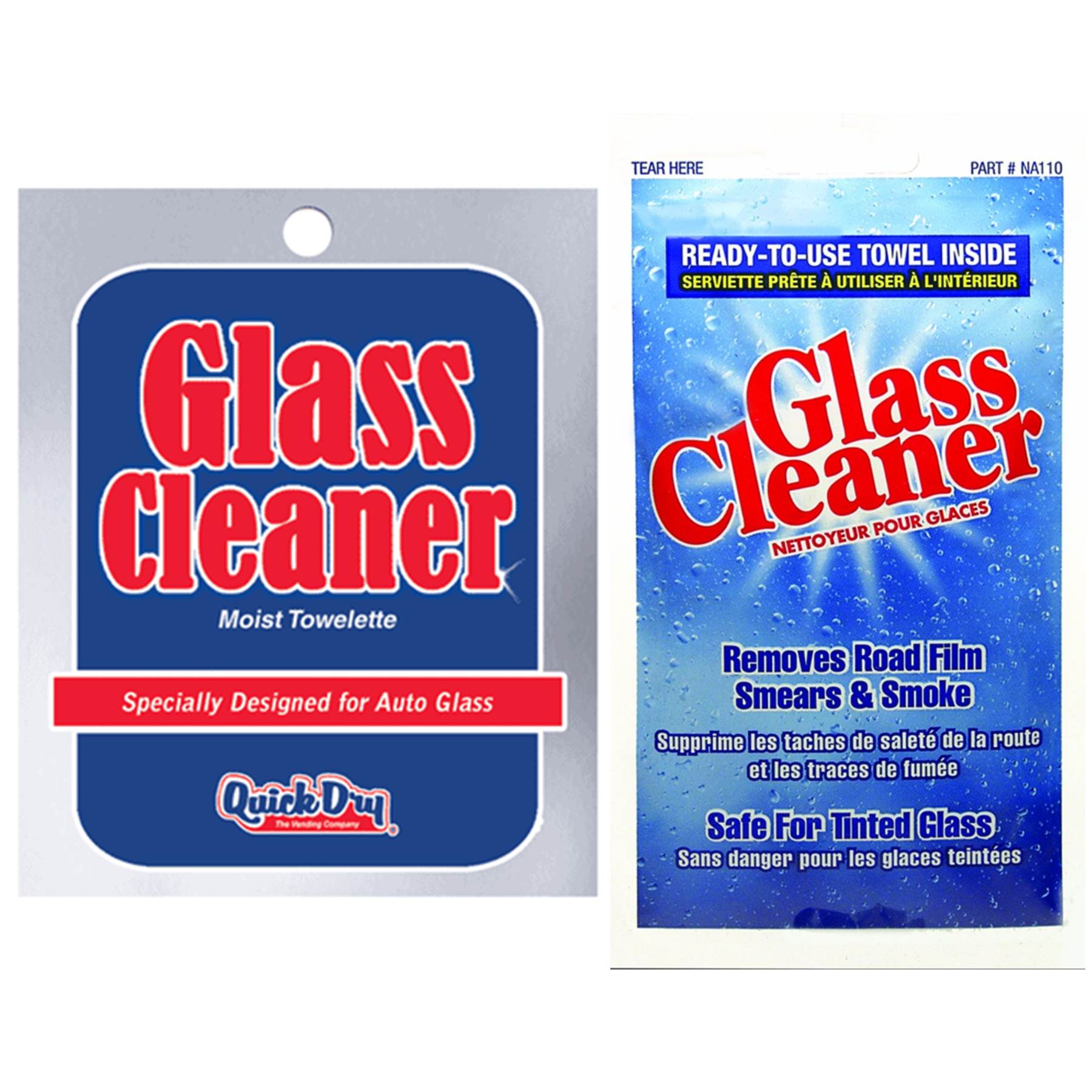 Ready-to-Use Glass Cleaner Towels