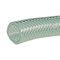 Reinforced Clear Heavy Wall Poly-Braid Low Pressure Hose